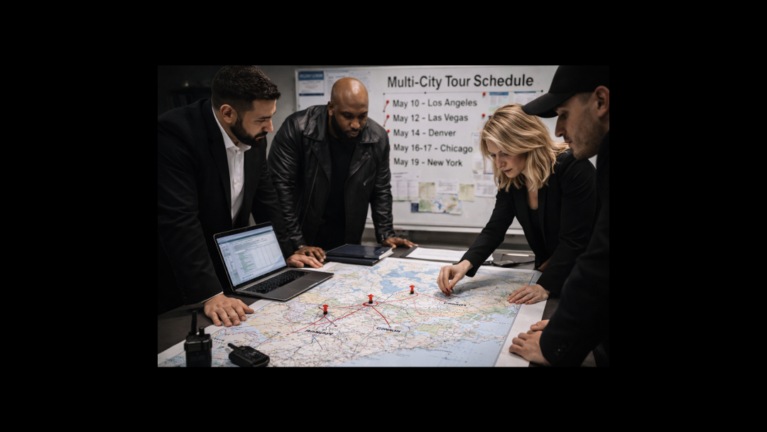 Multi-City Tour Logistics & Route Planning