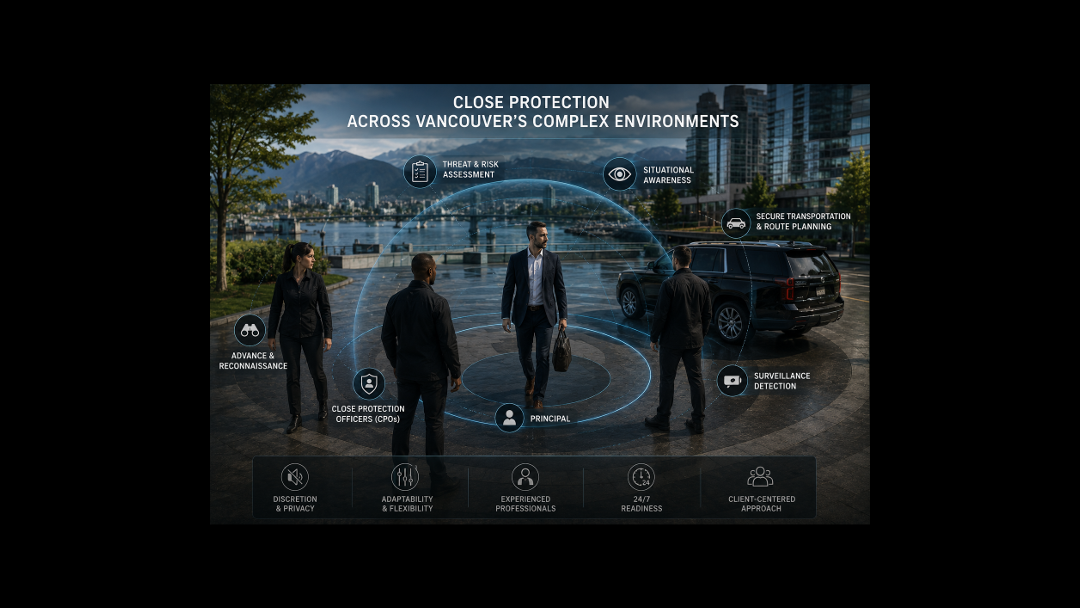 Close Protection Across Vancouver's Complex Environments